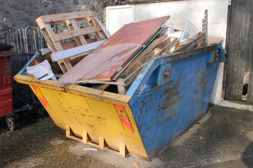 House clearance process being carried out in a Bromley home