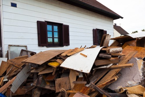 Eco-friendly disposal of garage items